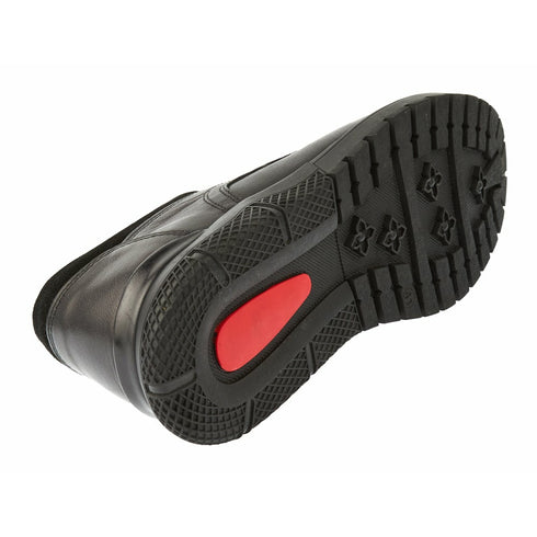 Pantofi casual, barbati, OTTER, 555, negru, piele naturala